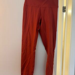 Pink High-Waisted Leggings